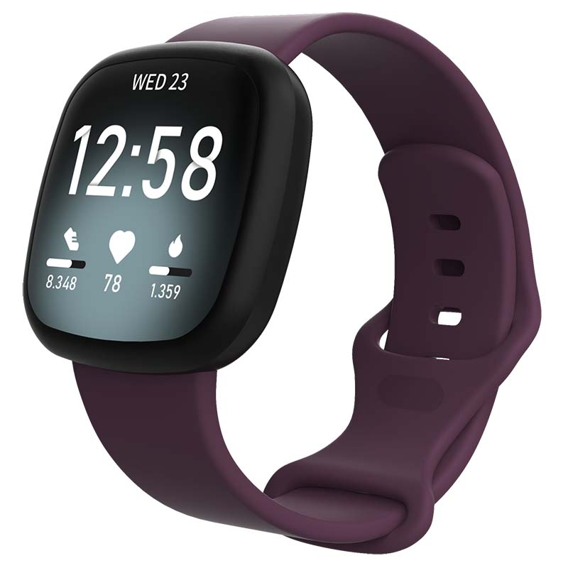 Rubber Infinity Band for Fitbit Versa 3