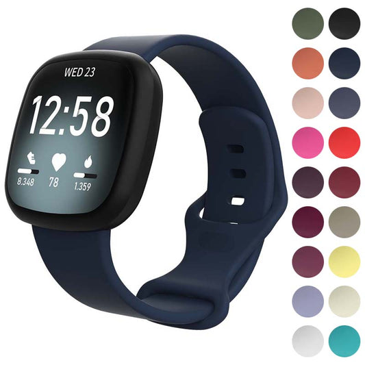 Rubber Infinity Band for Fitbit Versa 3