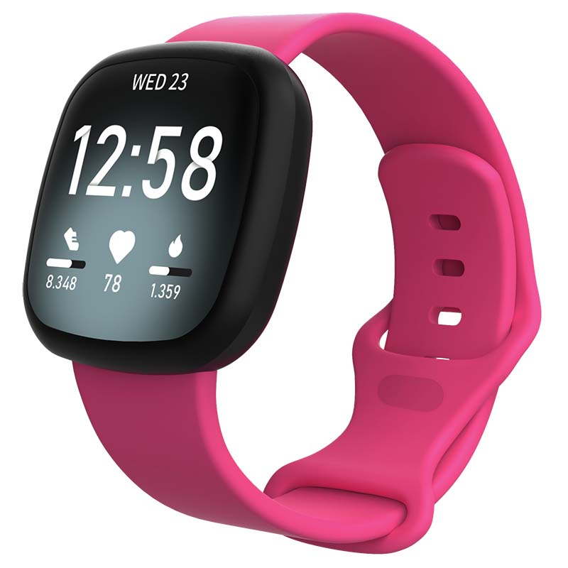 Rubber Infinity Band for Fitbit Versa 3