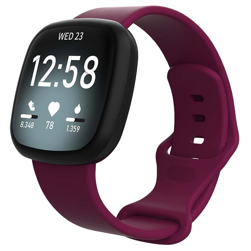 Rubber Infinity Band for Fitbit Versa 3