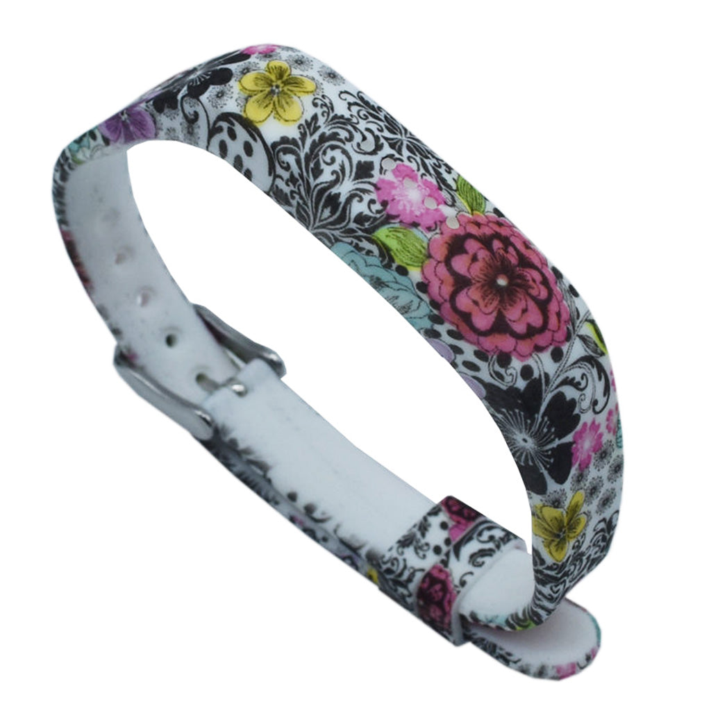 Patterned Silicone Strap for Fitbit Flex 2