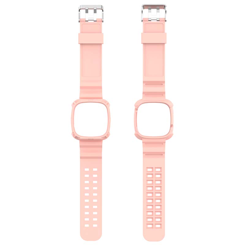 Silicone Rubber Case Strap for Fitbit Sense