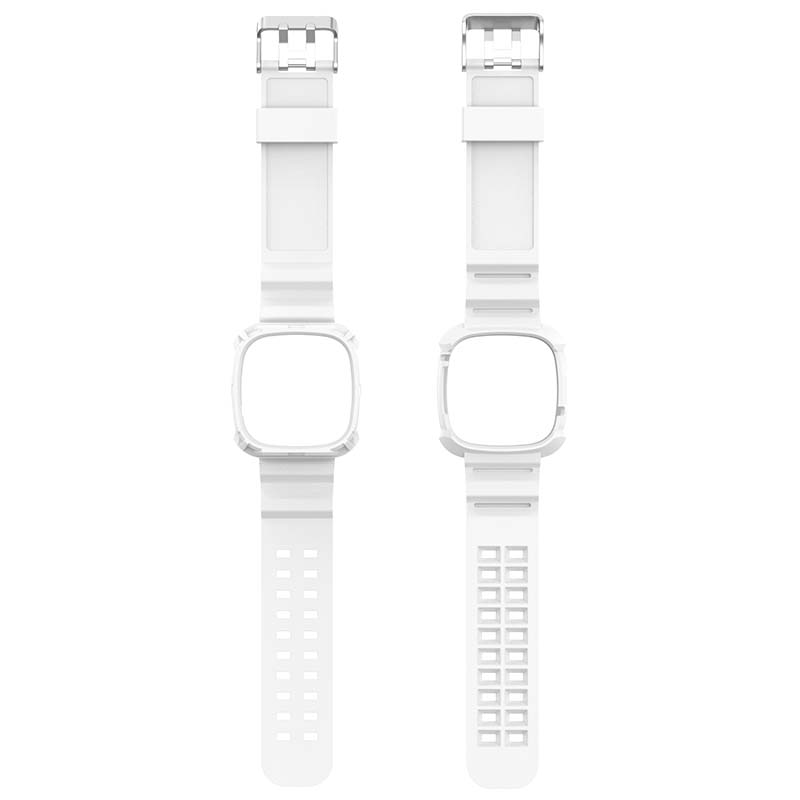 Silicone Rubber Case Strap for Fitbit Sense