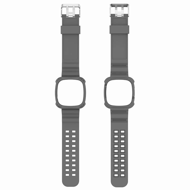 Silicone Rubber Case Strap for Fitbit Sense