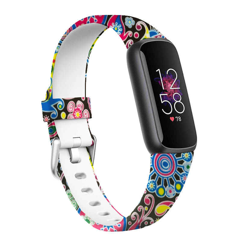 Graphic Active Band For Fitbit Luxe