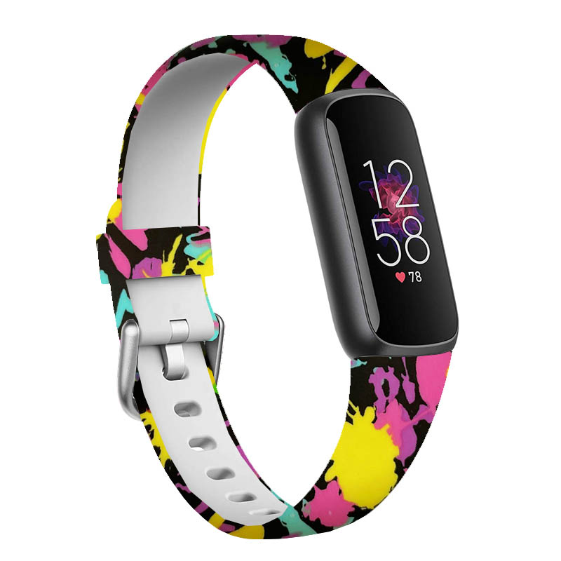 Graphic Active Band For Fitbit Luxe