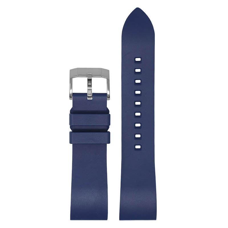 DASSARI Smooth FKM Rubber Strap Blue