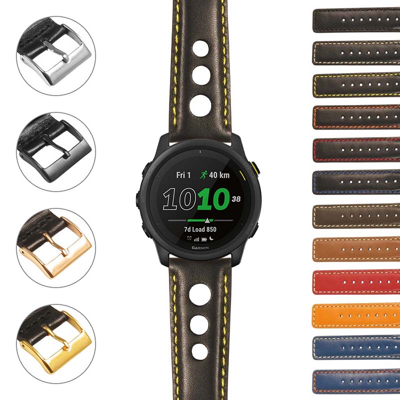 Leather Rally Strap for Fitbit Versa 3
