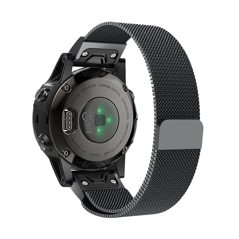 Milanese Mesh Strap for Garmin Fenix 5 / 5 Plus / 6 / Forerunner