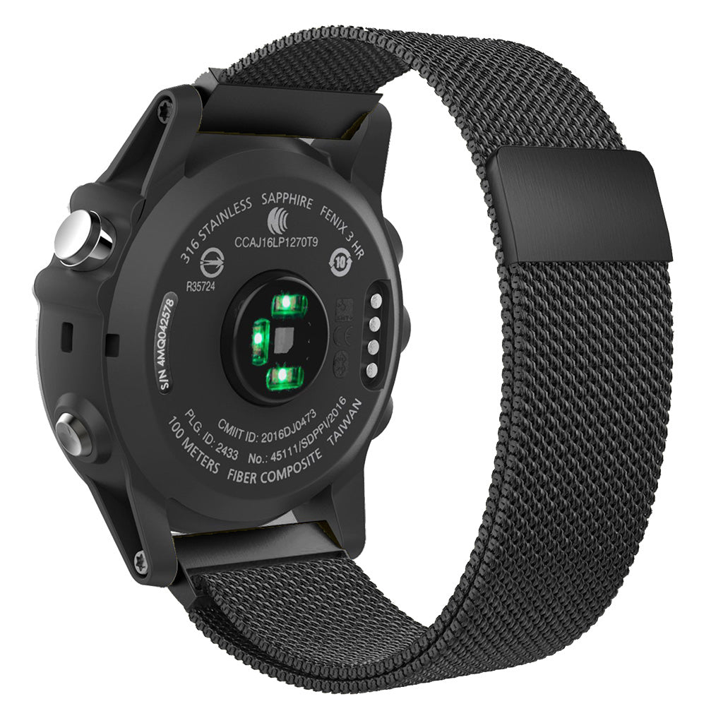 Milanese Mesh Bracelet for Garmin Fenix 3 3 HR 5X 5X Plus 6X