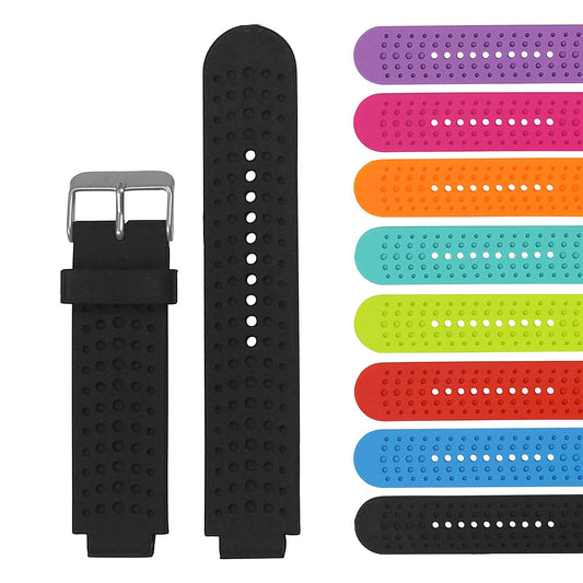Rubber Strap for Garmin Forerunner 220 / 230 / 235 / 260 / 735XT / Approach S5 / S6 / S20
