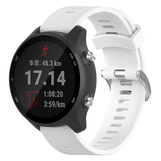 Silicone Strap for Garmin Forerunner 245 / 645 / Vivoactive 3 / Vivomove / Vivomove 3 / HR