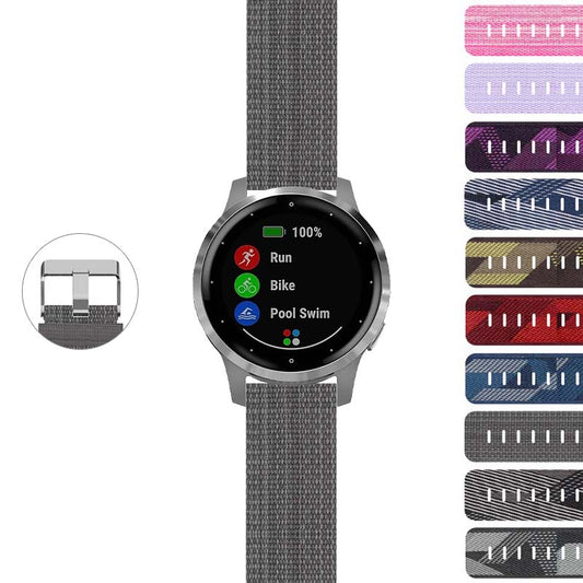 Canvas Strap for Garmin Vivoactive 4