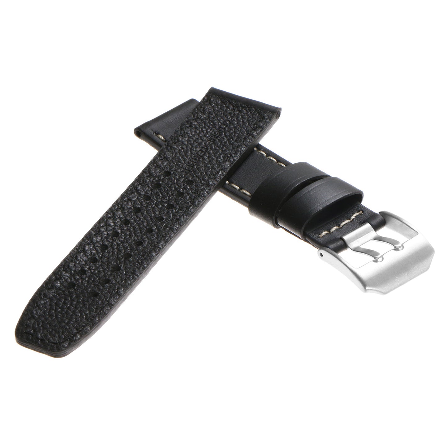 DASSARI 23mm Leather Watch Strap for Luminox Evo