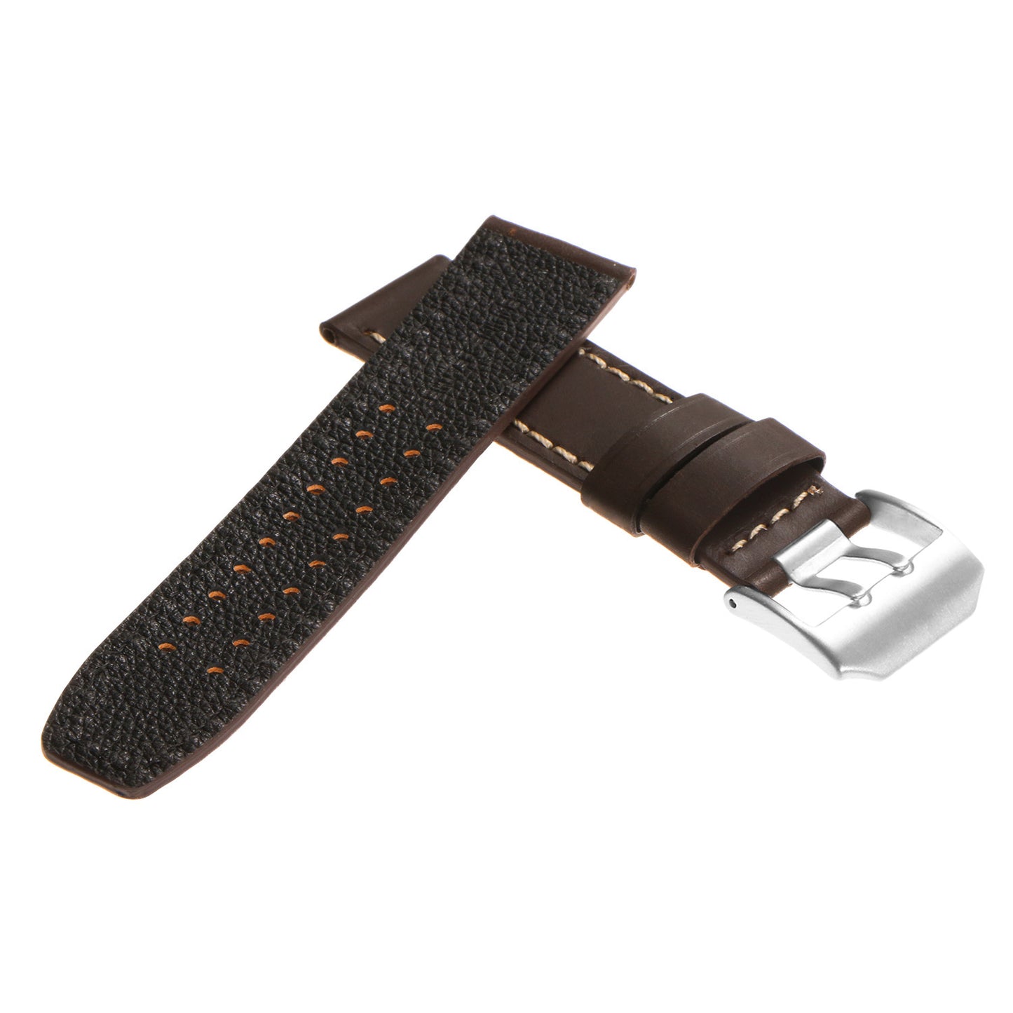 DASSARI 23mm Leather Watch Strap for Luminox Evo