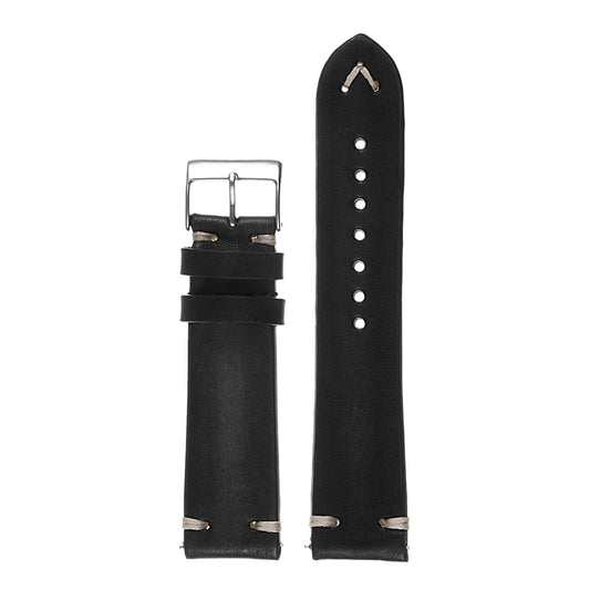 Hand-Stitched Vintage Faded Leather Strap for Samsung Galaxy Watch 3