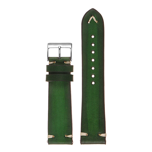 Hand-Stitched Vintage Faded Leather Strap for Garmin Venu