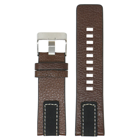 Pebbled Leather & Nylon Strap for Diesel