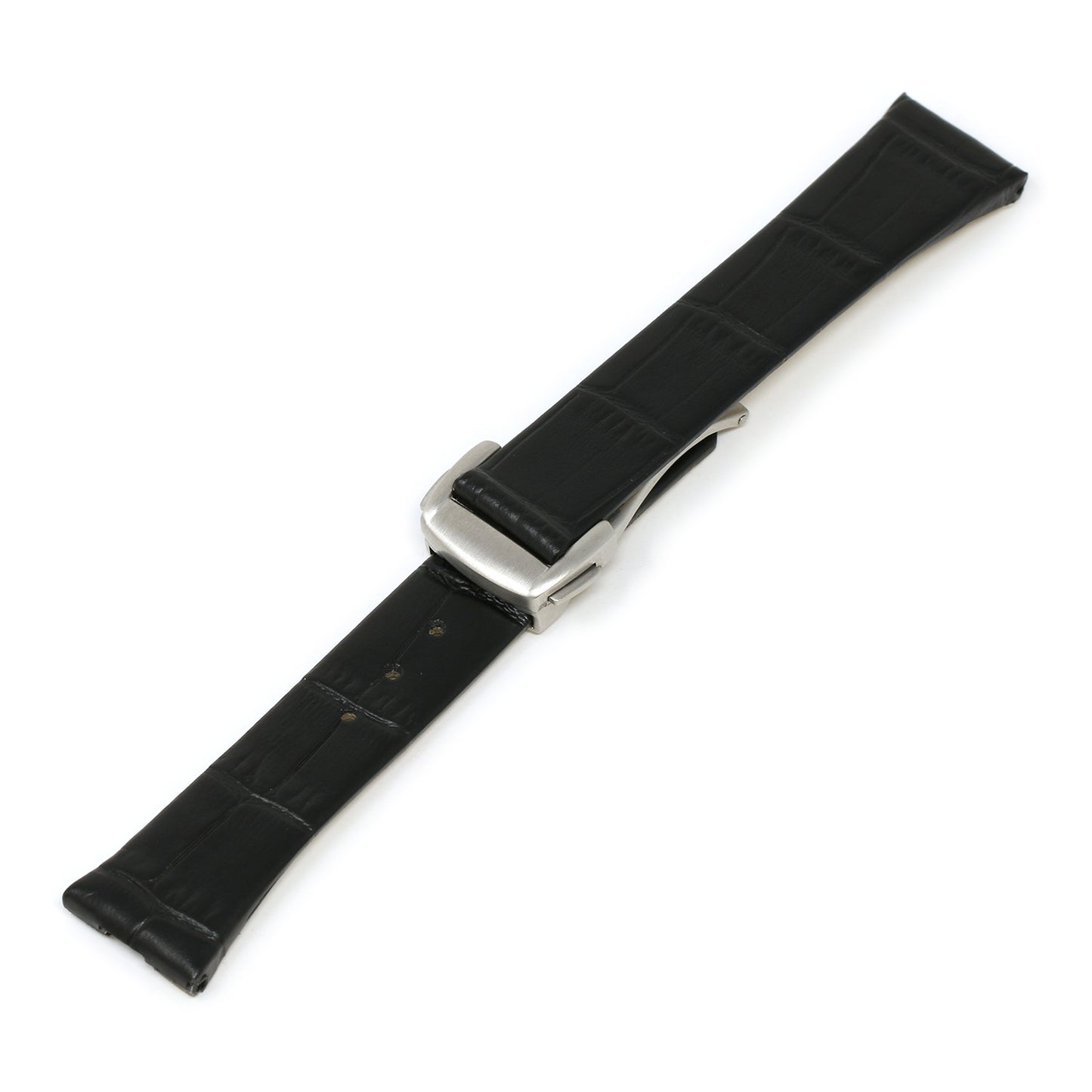 Croc Embossed Leather Strap for Omega Constellation 1,2,3