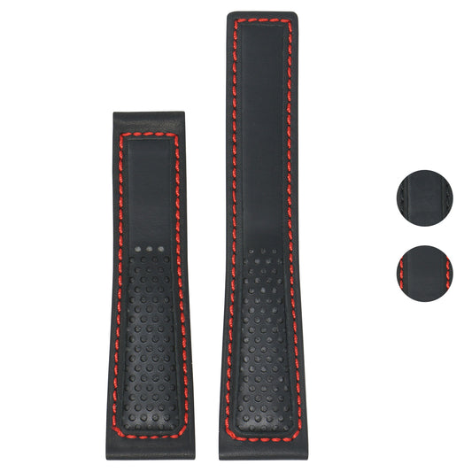 Perforated Leather Strap for Tag Heuer Monaco