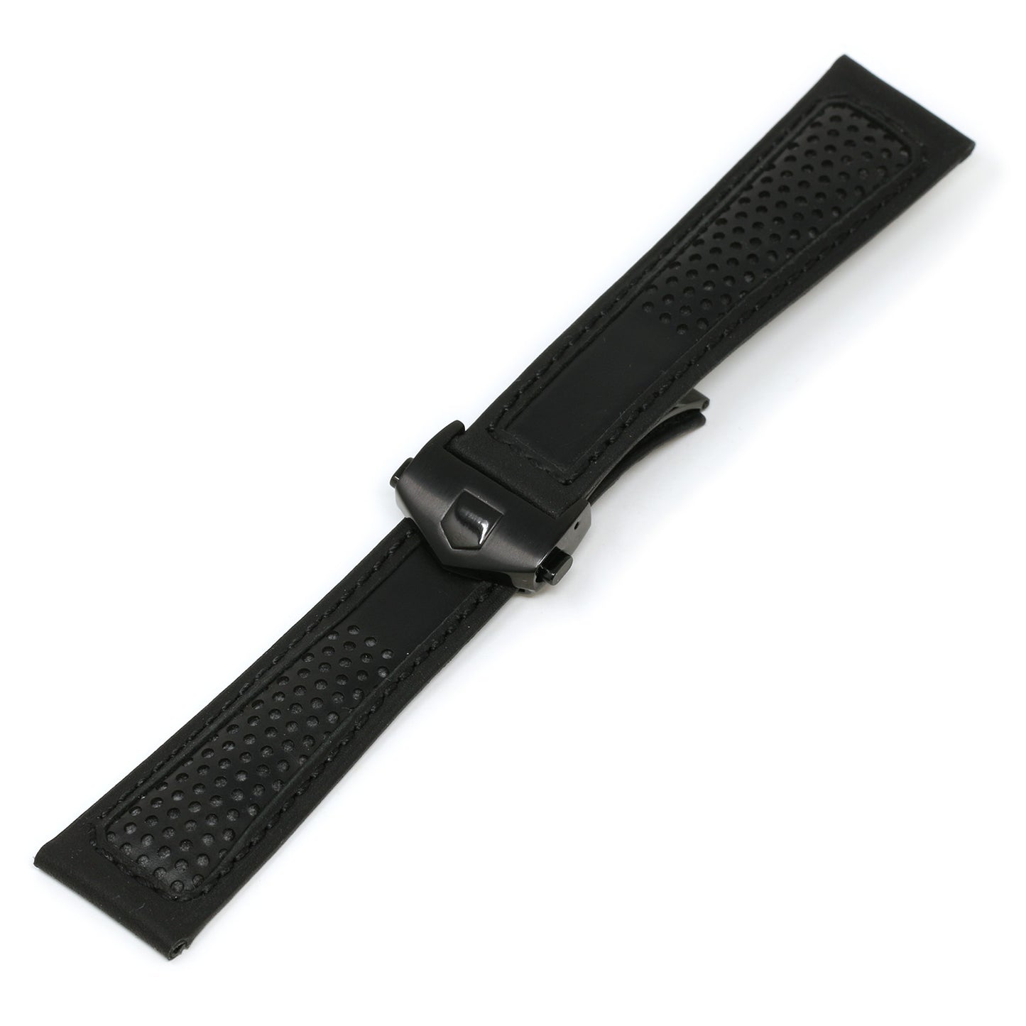 Perforated Leather Strap for Tag Heuer Monaco