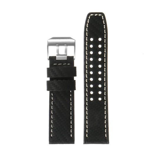 DASSARI 23mm Carbon Fiber Watch Strap for Luminox Evo