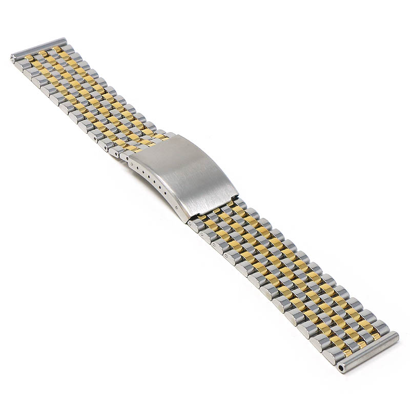 Two Tone Jubilee Watch Band in 18mm, 20, & 22mm - Etsy