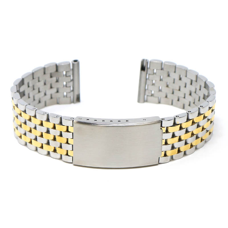 送料無料】tudor 62460 gents stainless steel jubilee bracelet 18mm ends 152mm  length | WatchCharts Marketplace