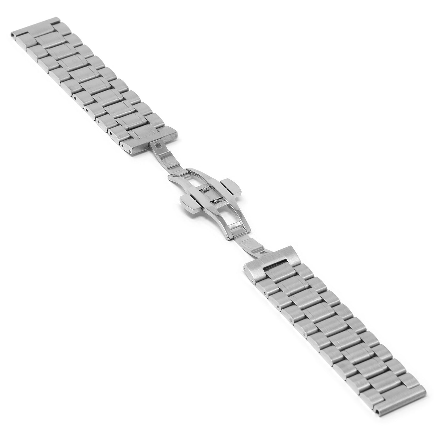 Stainless Steel Oyster Watch Strap for Samsung Gear Sport