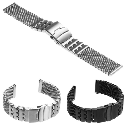 Heavy Duty Shark Mesh Strap with Block Links