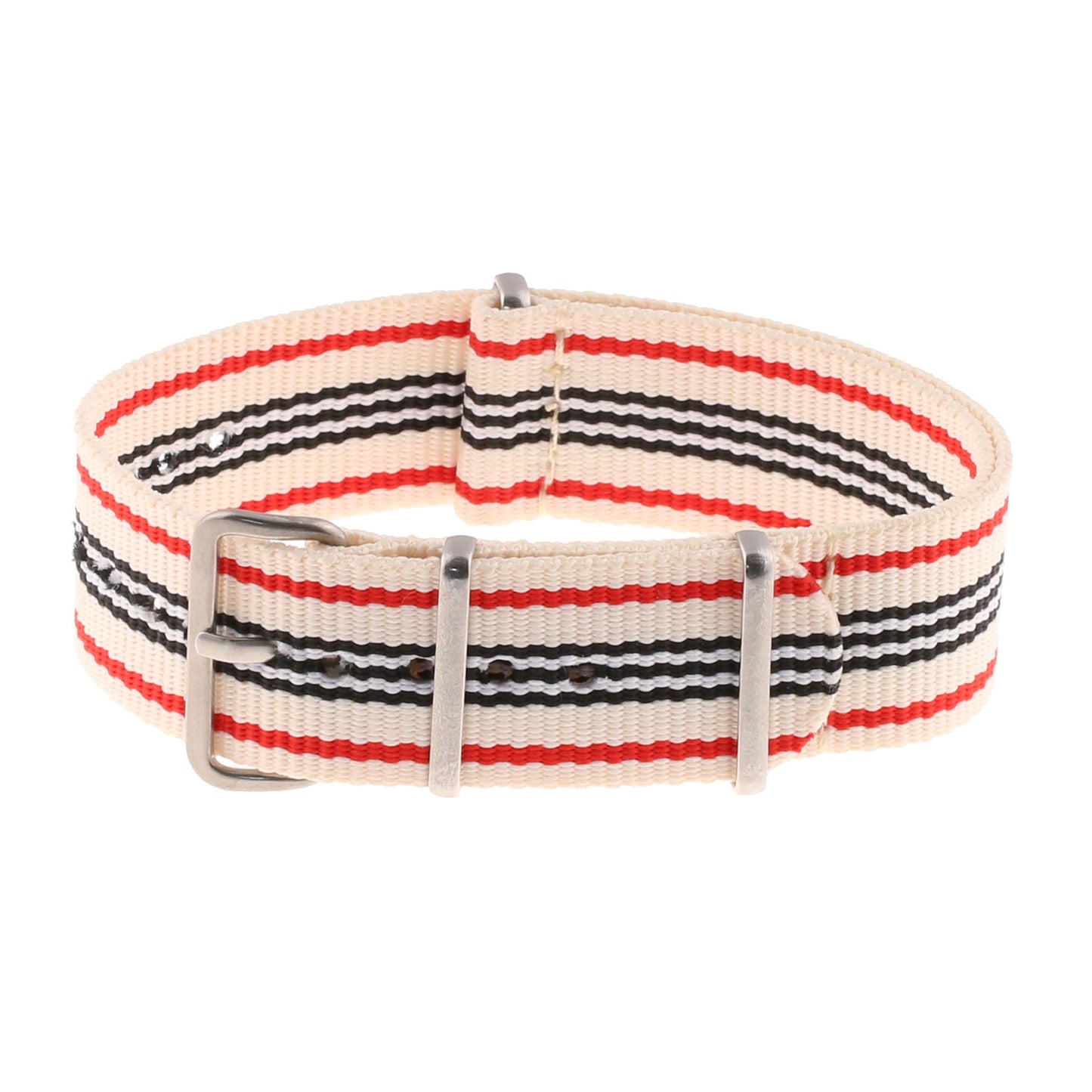 NATO Strap Beige / Red / Navy