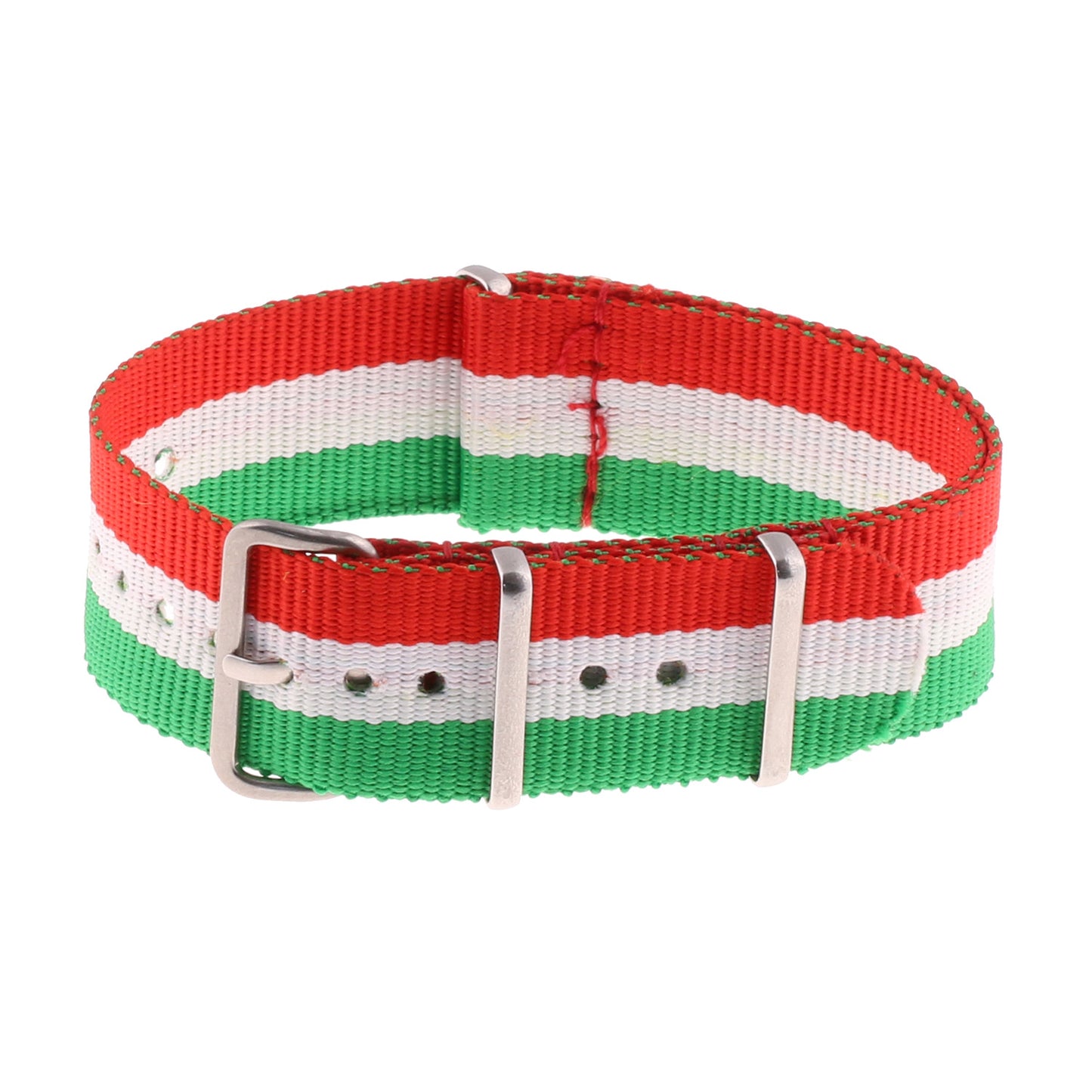 NATO Strap Red / White / Green