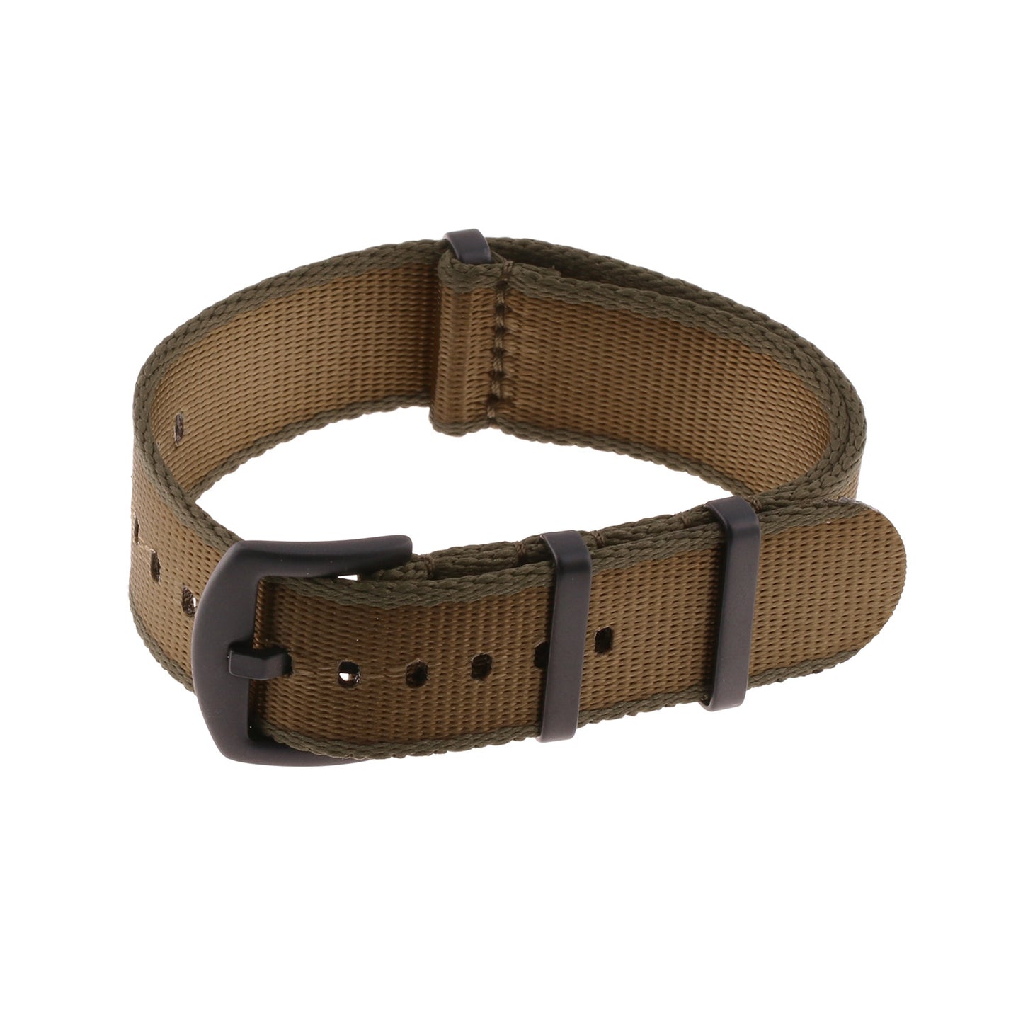 Stripe Edge Seat Belt NATO w/ Black Buckle