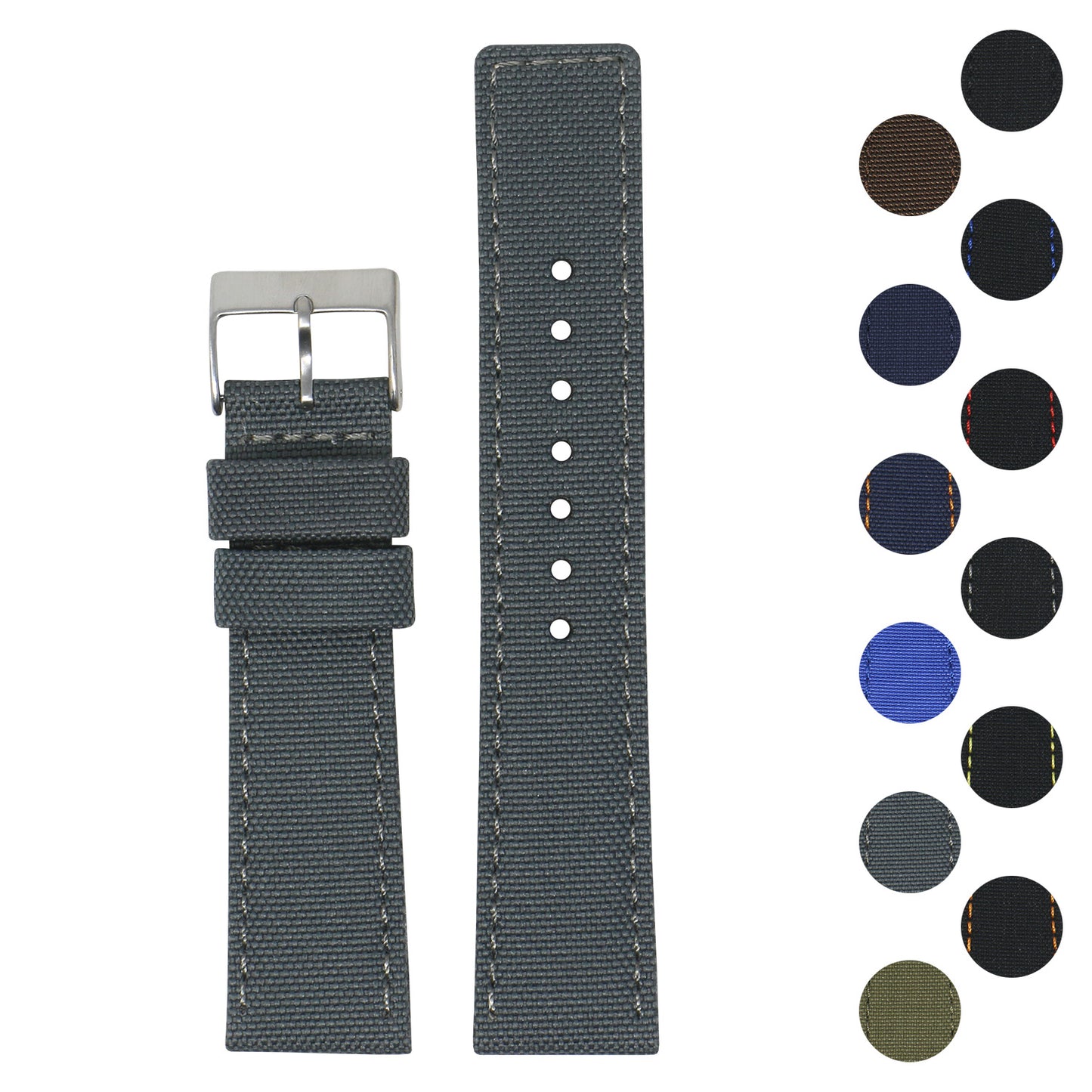 24mm Nylon Smart Watch Strap