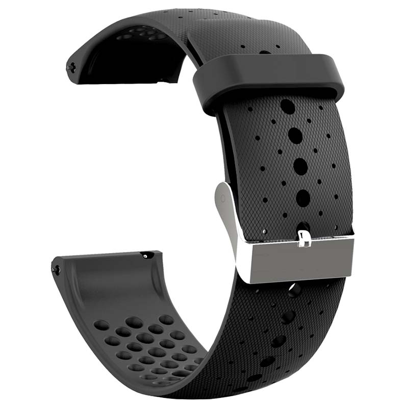 Perforated Rubber Strap for Polar Vantage M & Grit X