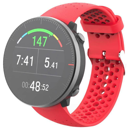 Perforated Rubber Strap for Polar Vantage M & Grit X