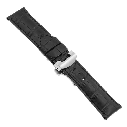 DASSARI Croc Leather Strap for Samsung Gear S3 Classic