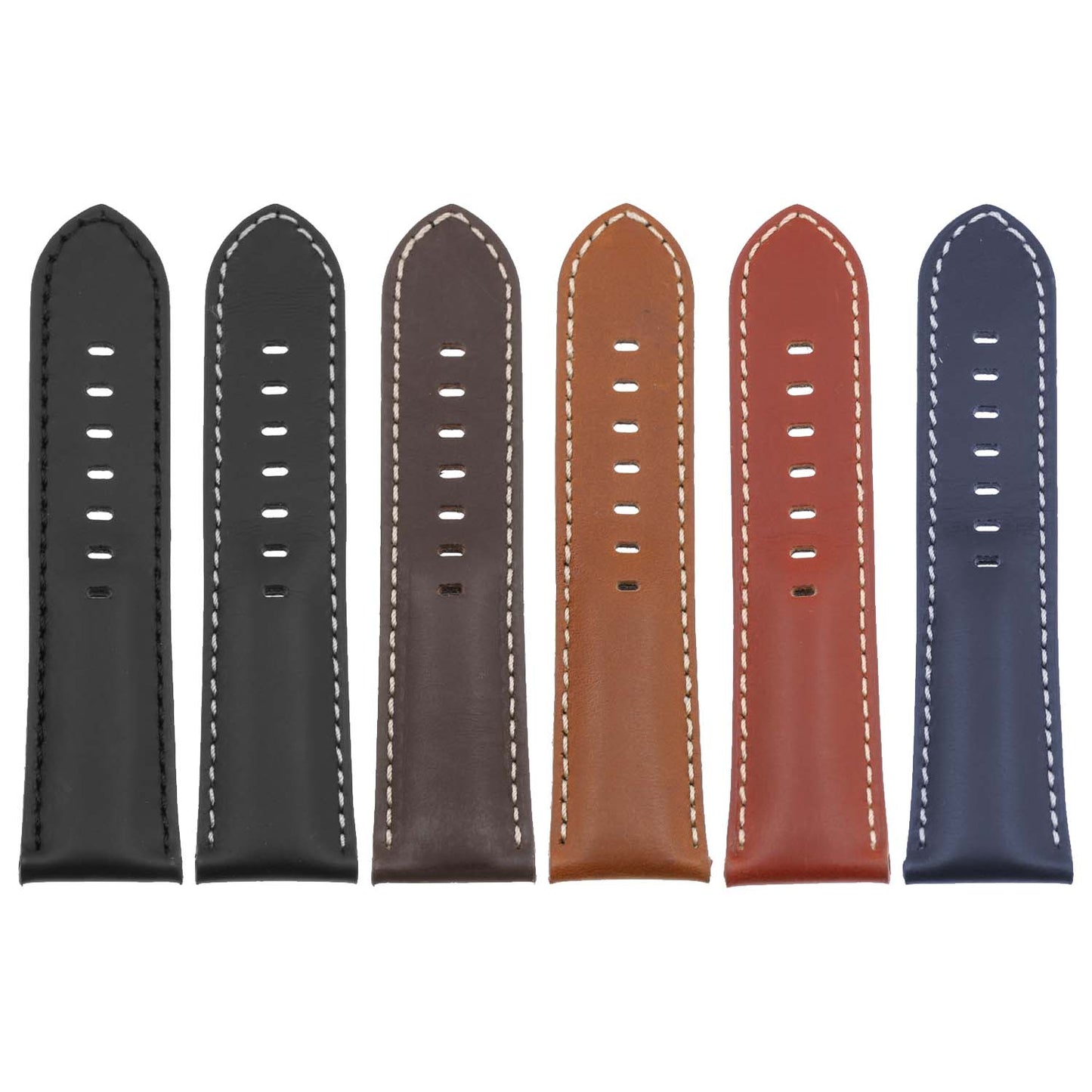 DASSARI Smooth Leather Strap for Samsung Gear S3 Frontier