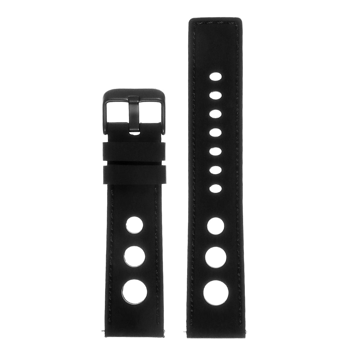 Rubber Rally Strap with Black Buckle for Apple Watch