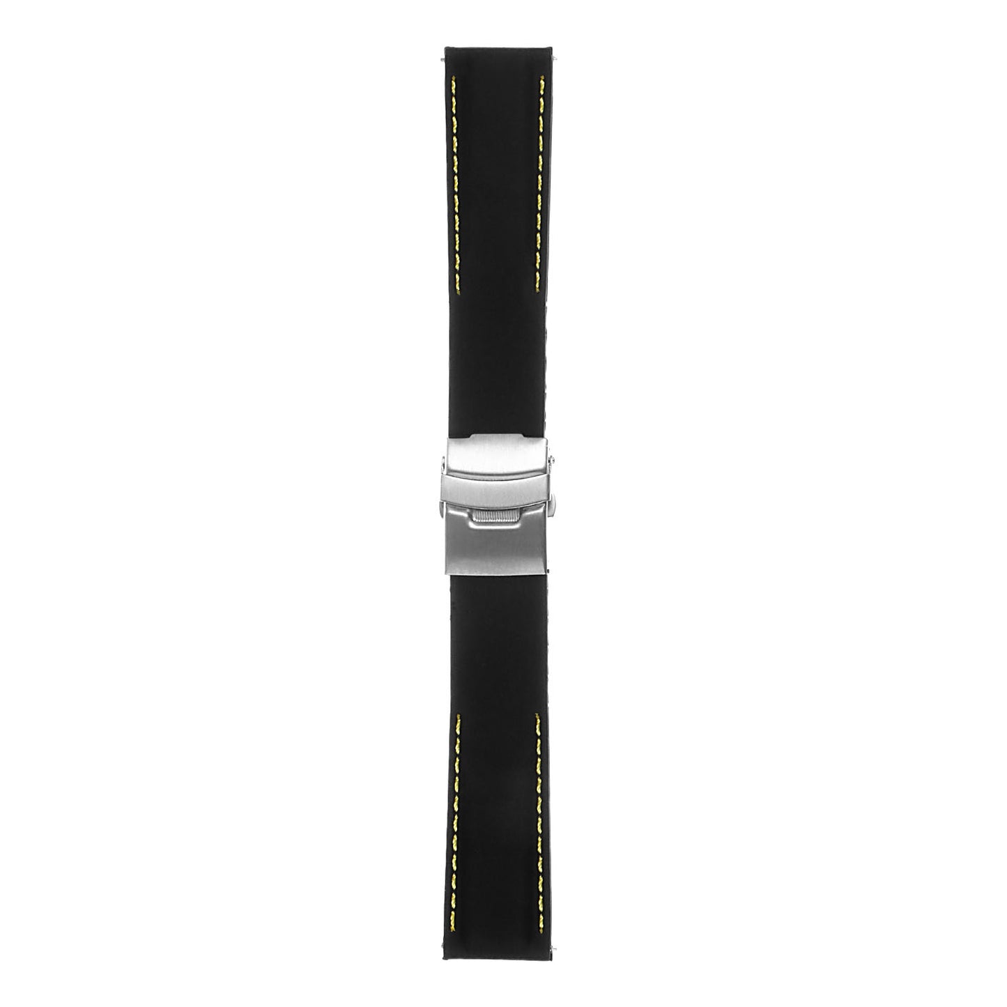 Rubber Strap with Deployant Clasp for Fossil Gen 4 Smartwatch