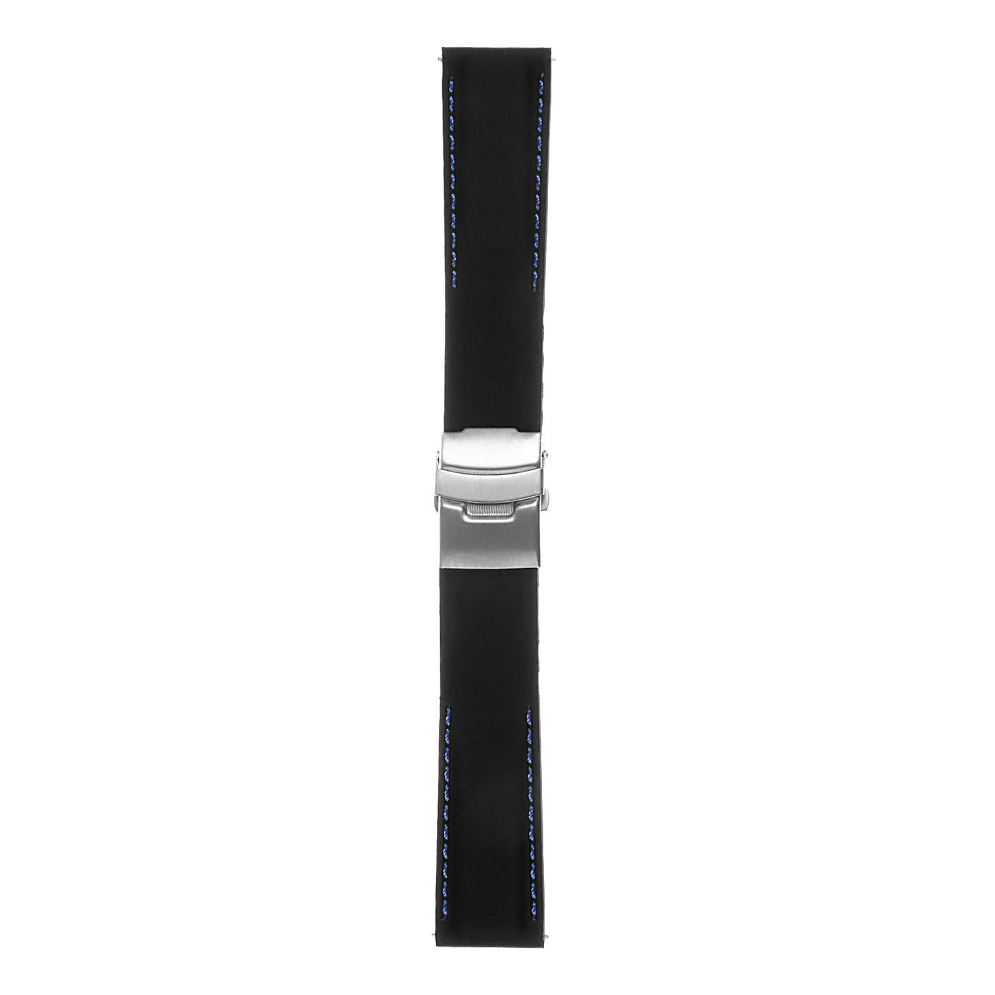 Rubber Strap with Deployant Clasp for Fossil Gen 5 Smartwatch