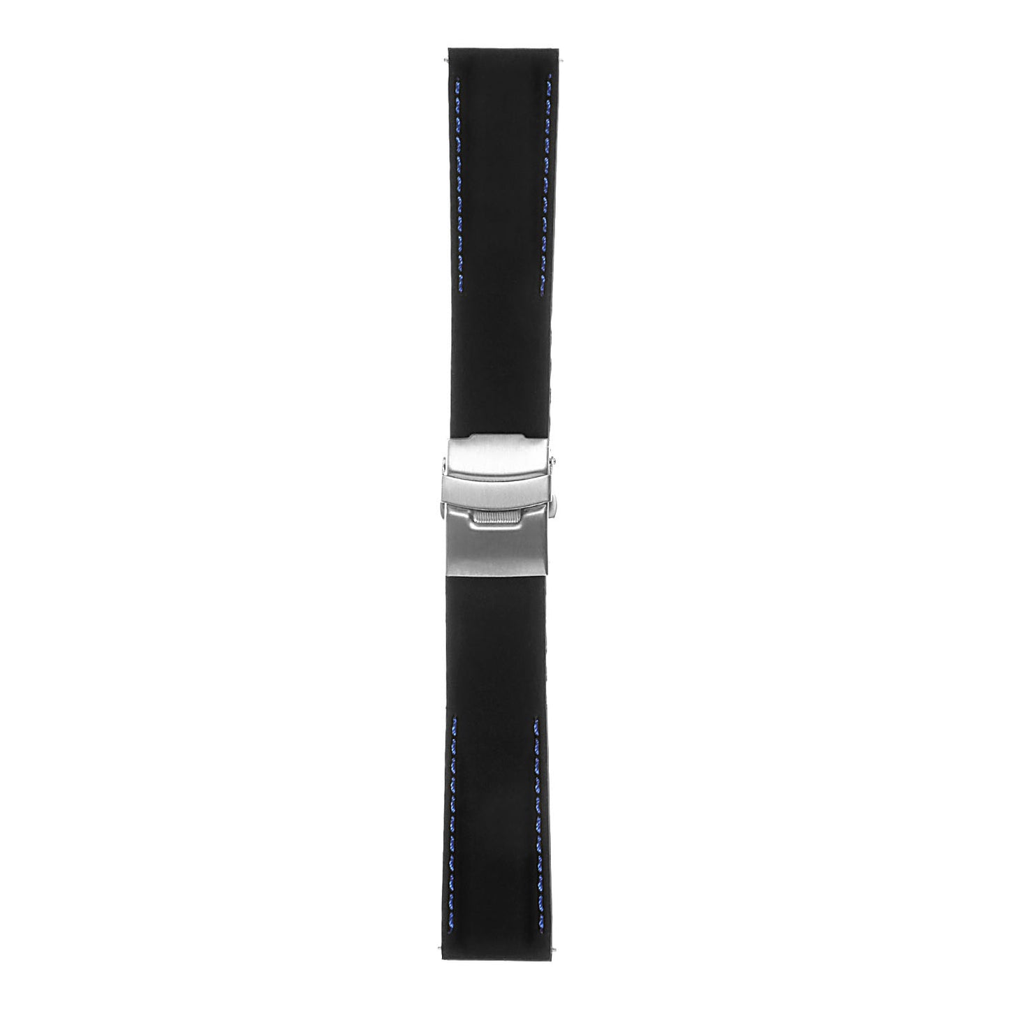 Rubber Strap with Deployant Clasp for Samsung Galaxy Watch Active2