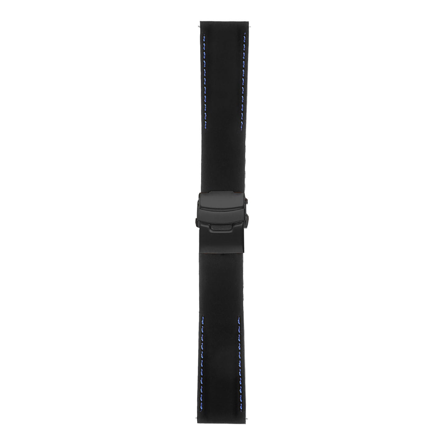 Rubber Strap with Deployant Clasp for Fossil Gen 5 Smartwatch