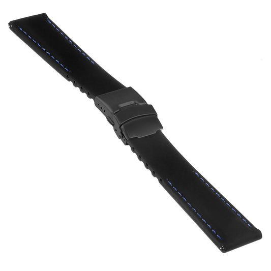 Silicone Rubber Strap with Stitching for Samsung Gear Sport