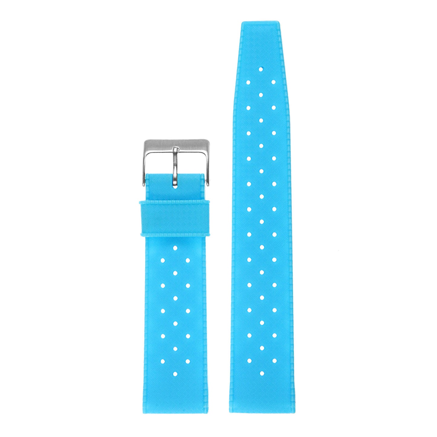 Vintage Style Perforated Rubber Rally Strap for Fitbit Versa 3