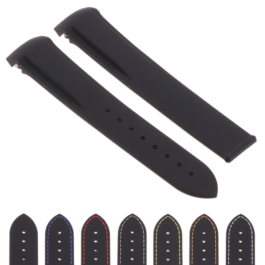 Rubber Strap for Omega Speedmaster