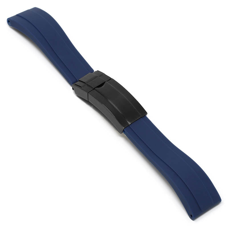 Rubber Replacement Strap with Straight Ends