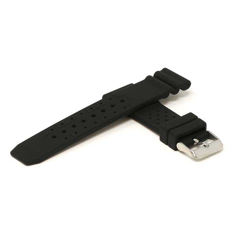 Perforated Rubber Strap for Seiko Diver