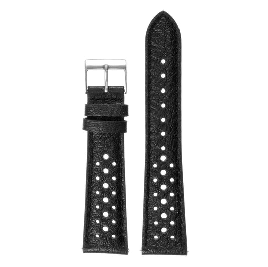 DASSARI Perforated Leather Rally Strap for Samsung Galaxy Watch 3