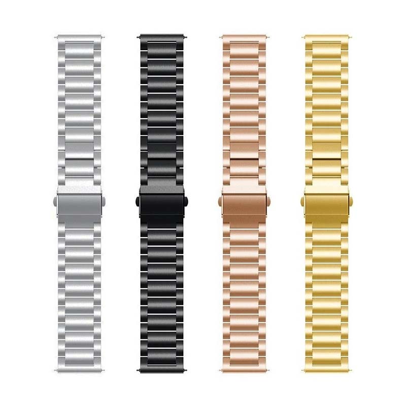 22mm Stainless Steel Smart Watch Bracelet